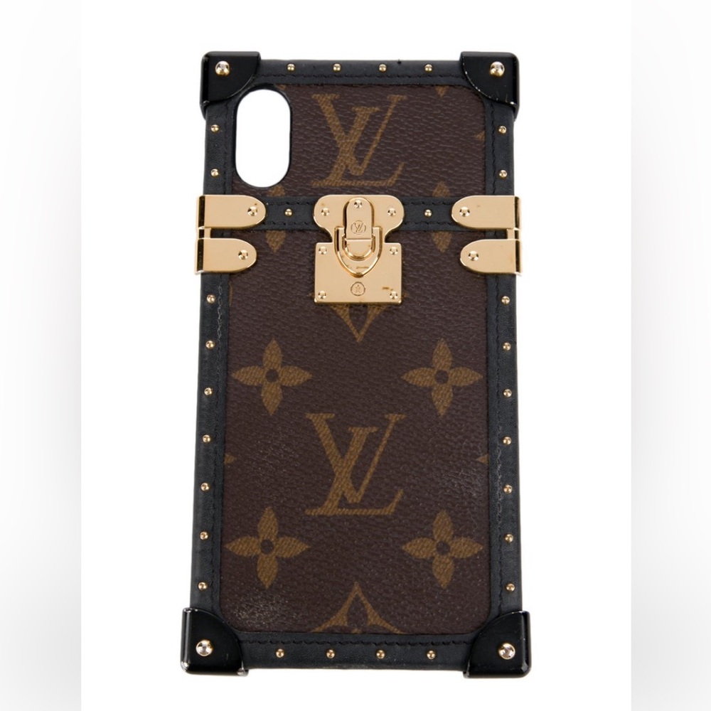 Authentic Louis Vuitton Monogram Trunk iPhone Case